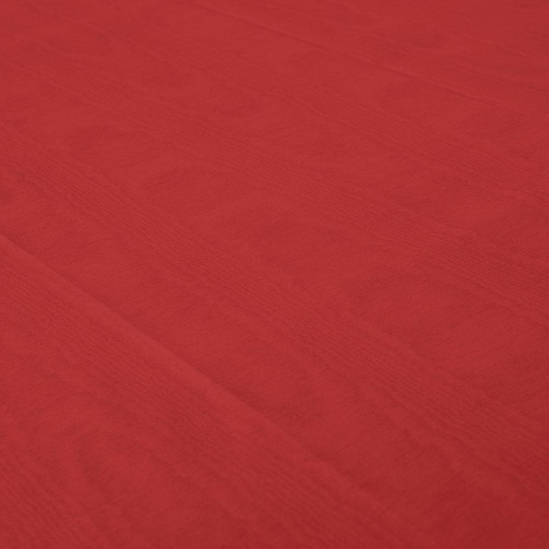 Caspari Moiré Paper Table Cover In Red - 1 Each