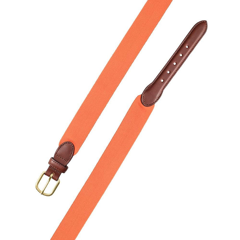 Caspari Orange Wide Belgian Surcingle Belt