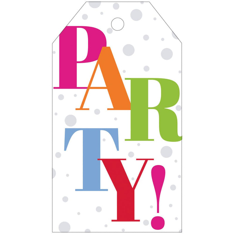 caspari Party Gift Tags - 4 Per Package