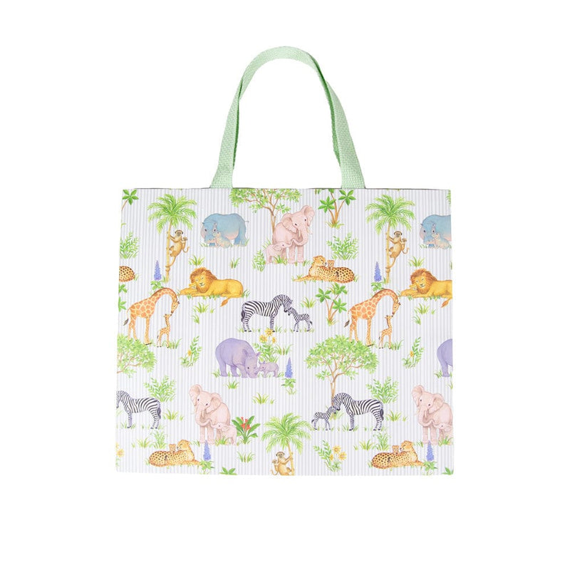 caspari Safari Baby Large Gift Bags - 1 Each