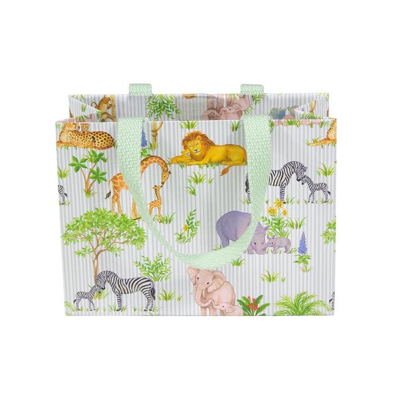 Caspari Safari Baby Small Gift Bags - 1 Each