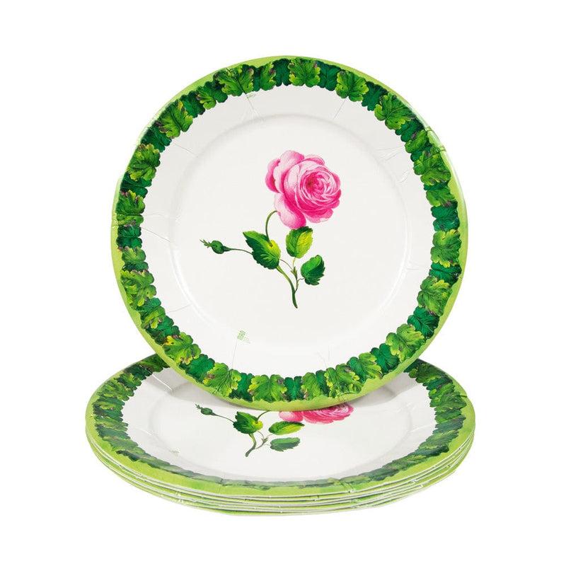Caspari Sceaux Chic Dinner Plates - 8 Per Package