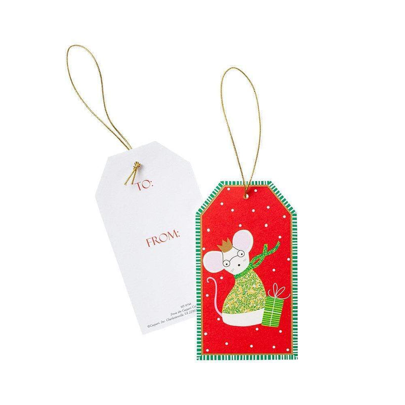 Caspari Simon Says Classic Gift Tags - 4 Per Package