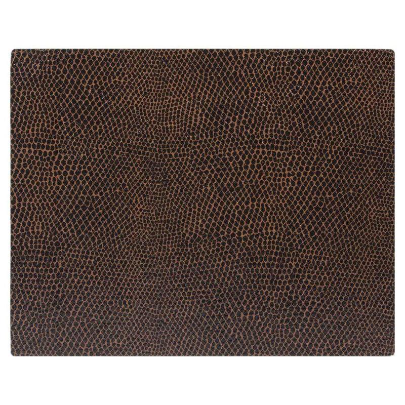 caspari Snakeskin Mouse Pad in Brown & Black - 1 Each