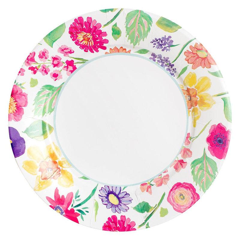 caspari Summertime Dinner Plates - 8 Per Package