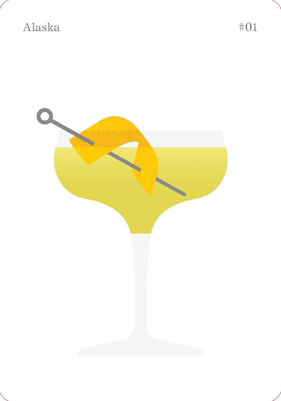 Caspari The Cocktail Cabinet - Gin