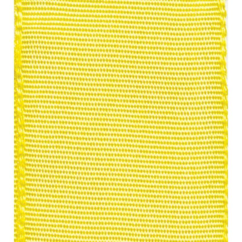 Caspari Yellow Wired Ribbon - 8 Yard Spool