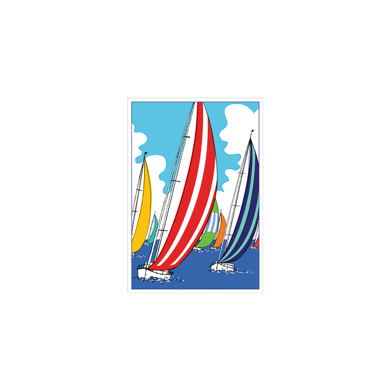 caspari Classic Blanks - Set Of Six Greeting Cards And Envelopes