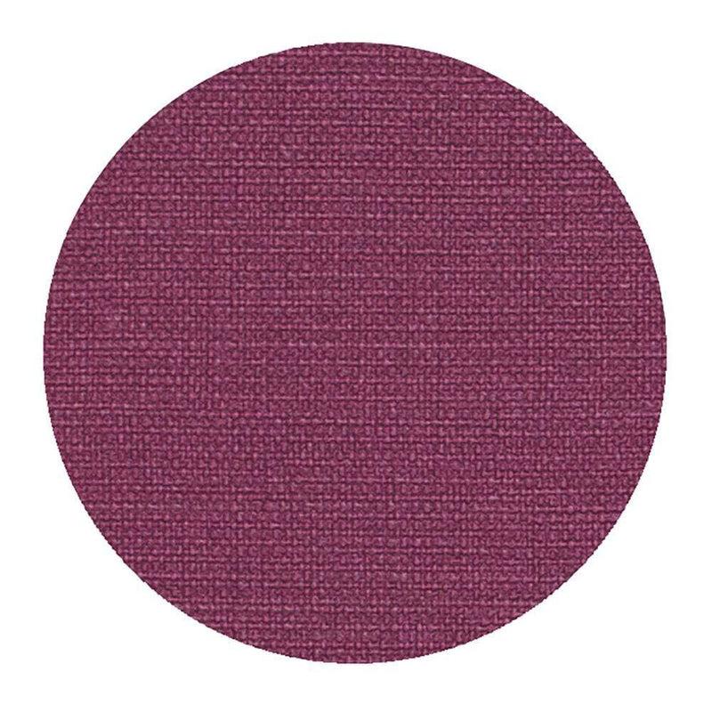 Caspari Classic Canvas Felt-Backed Coasters In Aubergine - 8 Per Box