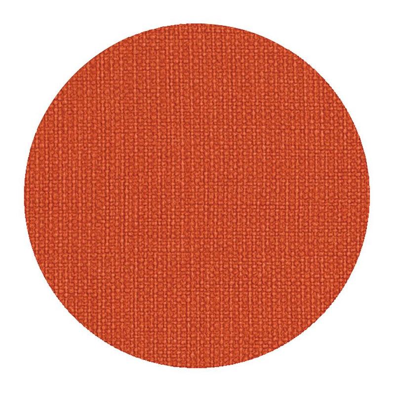 Caspari Classic Canvas Felt-Backed Coasters In Orange - 8 Per Box