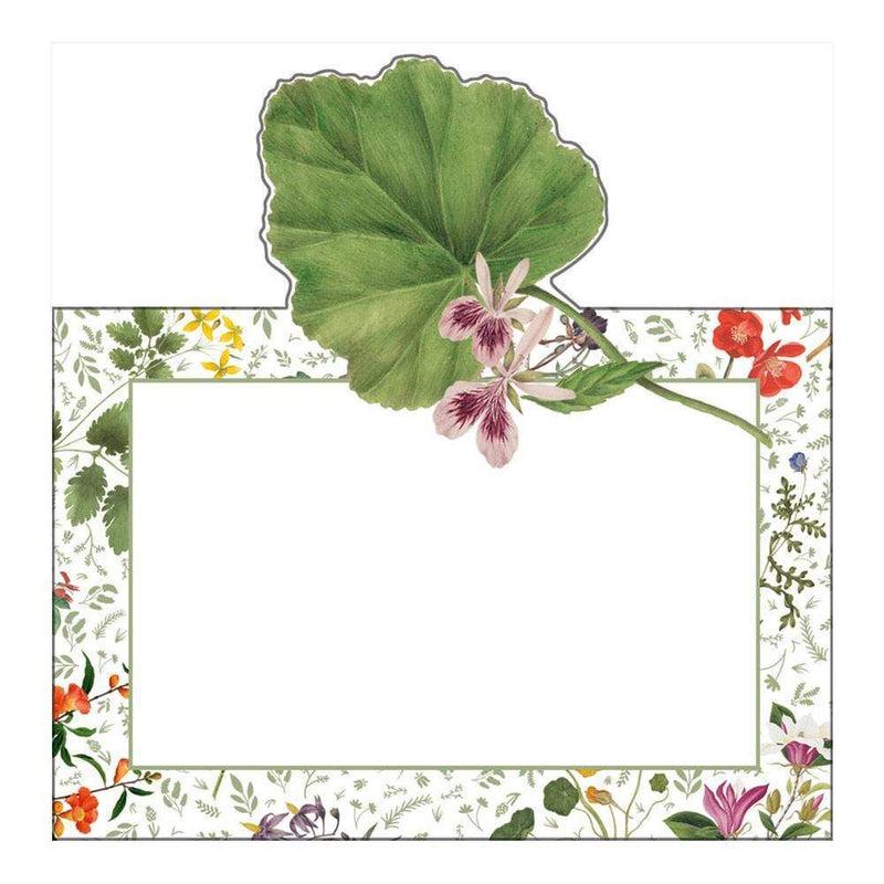 Caspari English Country Garden Die-Cut Place Cards - 8 Per Package