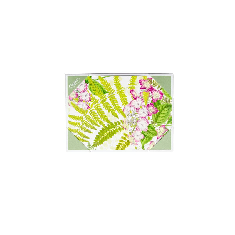 caspari Fern Garden Boxed Note Cards - 8 Cards and 8 Envelopes per Package