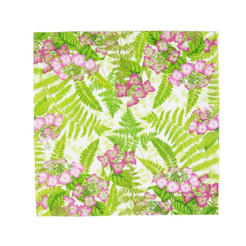 Caspari Fern Garden Cocktail Napkins - 20 Per Package