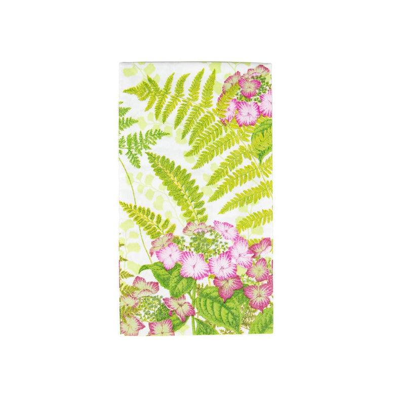 caspari Fern Garden Guest Towel Napkins - 15 Per Package