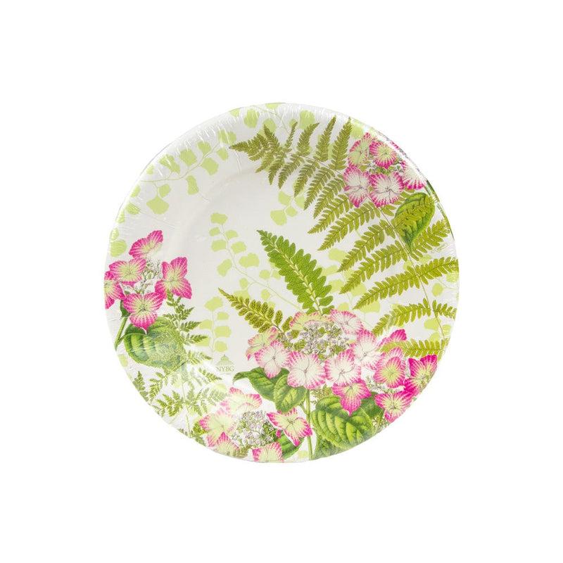 caspari Fern Garden Salad & Dessert Plates - 8 Per Package