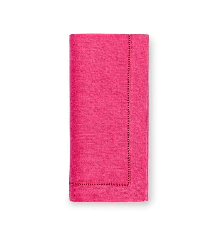 caspari Festival Cloth Dinner Napkins in Raspberry - Set of 4