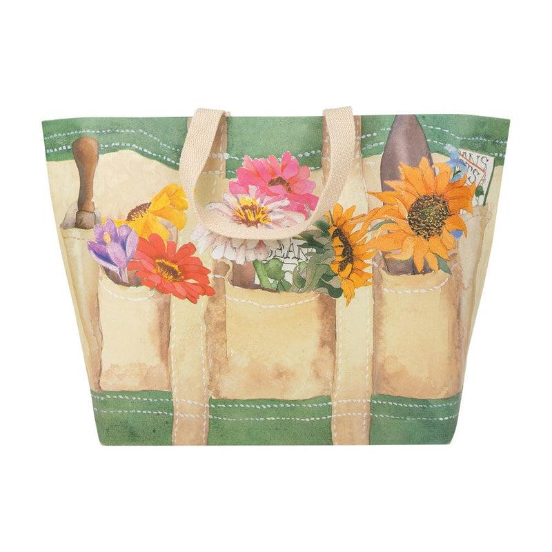 Caspari Garden Large Tote Gift Bags - One Gift Bag Included