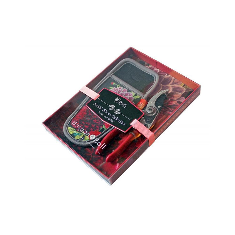 caspari Garden Pruner and Holster in British Bloom - 1 Each