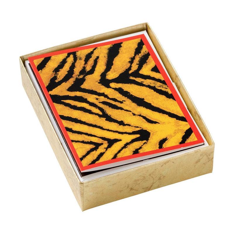 Caspari Go Wild Assorted Boxed Note Cards - 10 Note Cards & 10 Envelopes