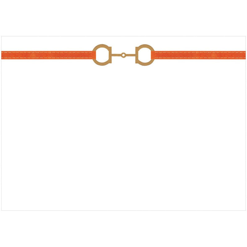 caspari Horse Bit Combo Foil Correspondence Cards - 12 Card & Envelopes