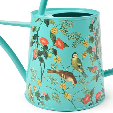 Caspari Indoor Watering Can In Flora And Fauna - 1 Each