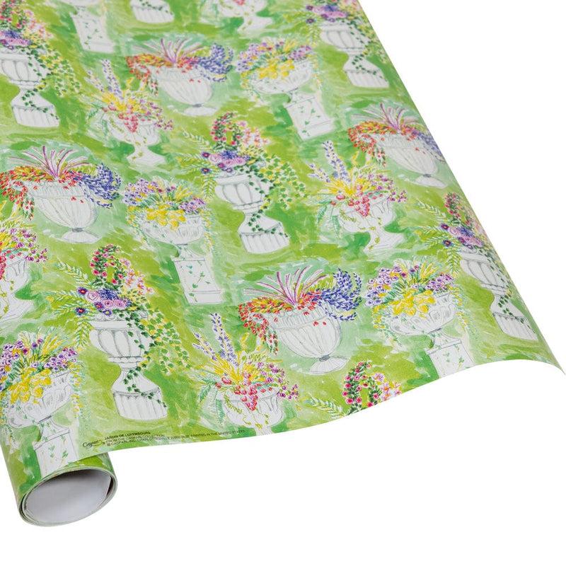 caspari Jardin De Luxembourg Gift Wrapping Paper - 30 x 8 Roll