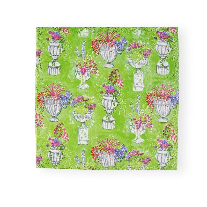 Caspari Jardin De Luxembourg Luncheon Napkins - 20 Per Package