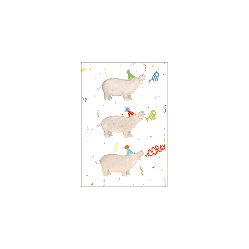 Caspari Kids Birthday - Set Of Six Greeting Cards And Envelopes