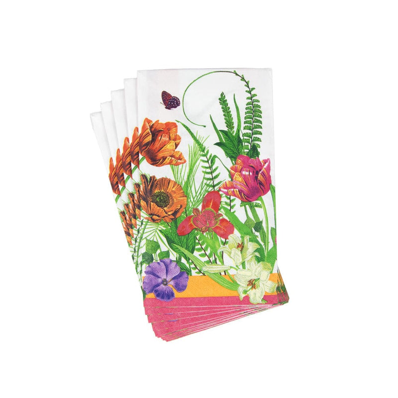 Caspari La Dolce Vita Guest Towel Napkins - 15 Per Package