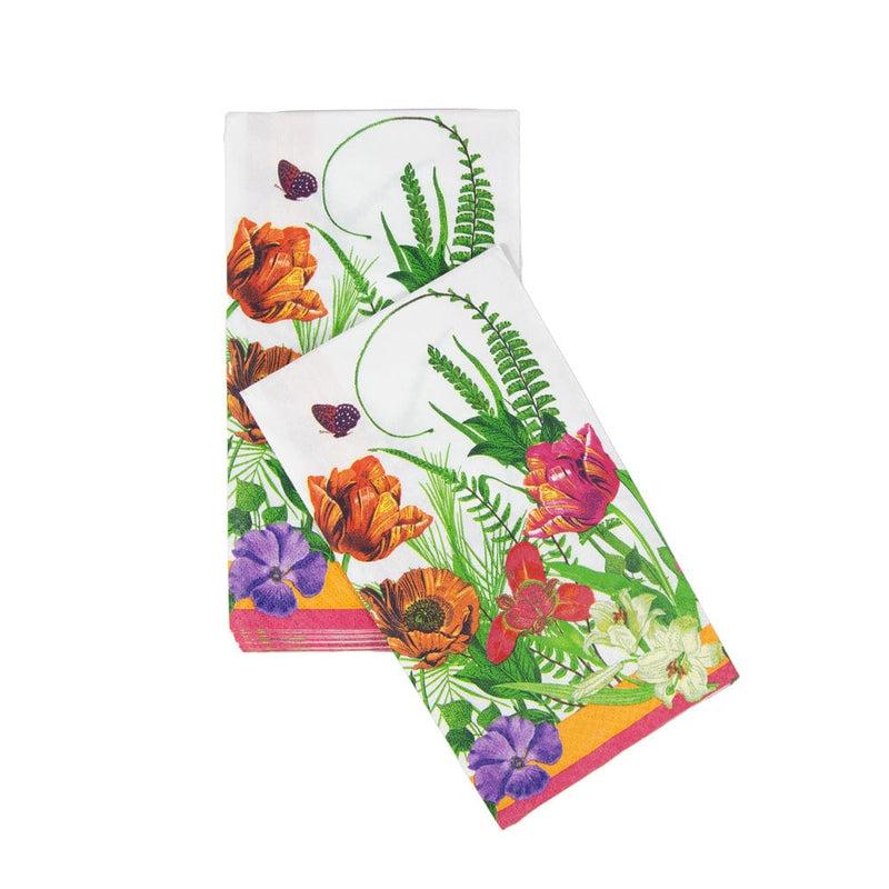 Caspari La Dolce Vita Guest Towel Napkins - 15 Per Package