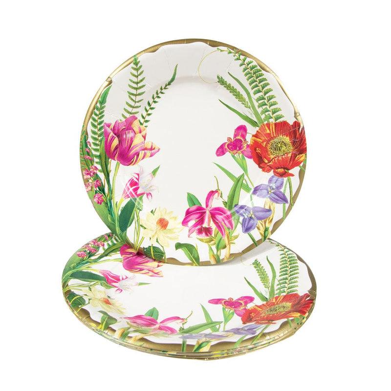 Caspari La Dolce Vita Salad & Dessert Plates - 8 Per Package