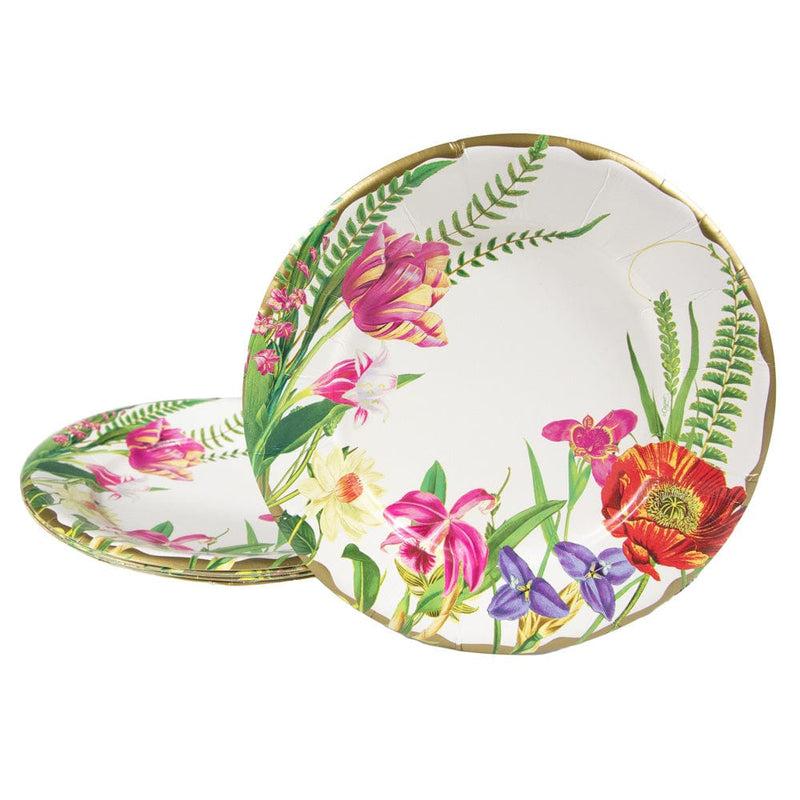 Caspari La Dolce Vita Salad & Dessert Plates - 8 Per Package