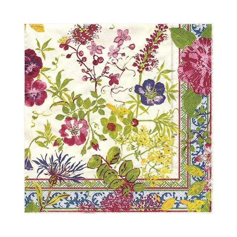 caspari Millefleurs Paper Luncheon Napkins - 20 Per Package