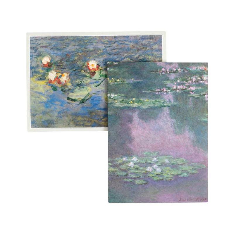 caspari Monet Boxed Note Cards - 8 Note Cards & 8 Envelopes