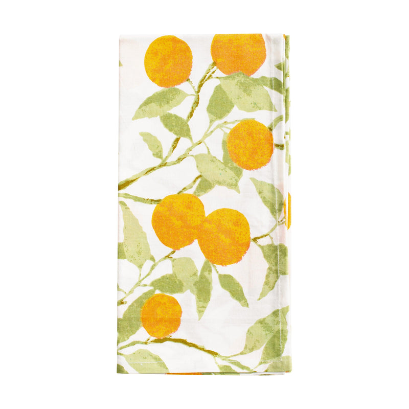 caspari Orange Grove Cotton Dinner Napkins - Set of 4 caspari Orange Grove Cotton Dinner Napkins - Set of 4
