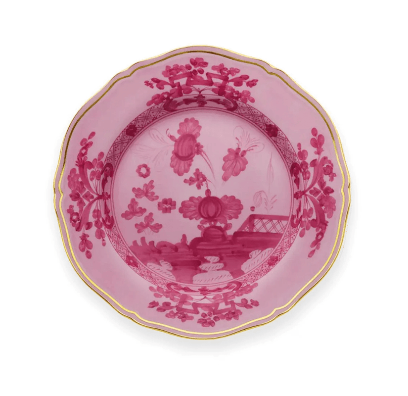 caspari Oriente Italiano Dessert Plate in Porpora - 1 Each