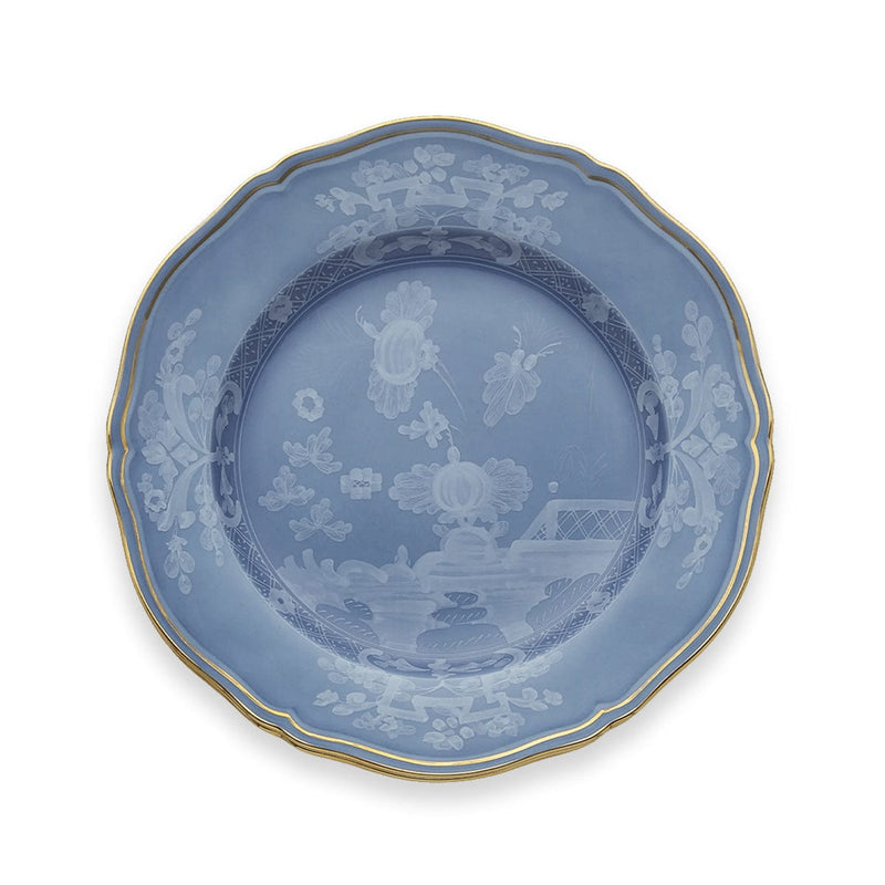 caspari Oriente Italiano Dinner Plate in Pervinca - 1 Each