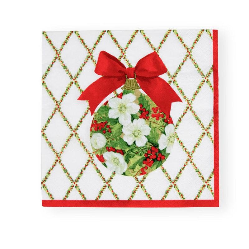 caspari Ornament and Trellis Paper Luncheon Napkins - 20 Per Package
