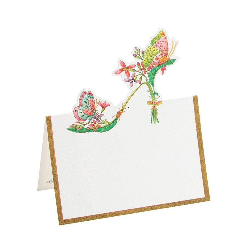 caspari Parvaneh's Shoes Die-Cut Place Cards - 8 Per Package