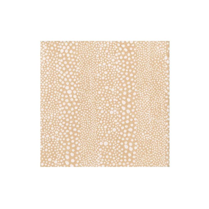 caspari Pebble Beige Paper Linen Boxed Cocktail Napkins - 30 Per Package