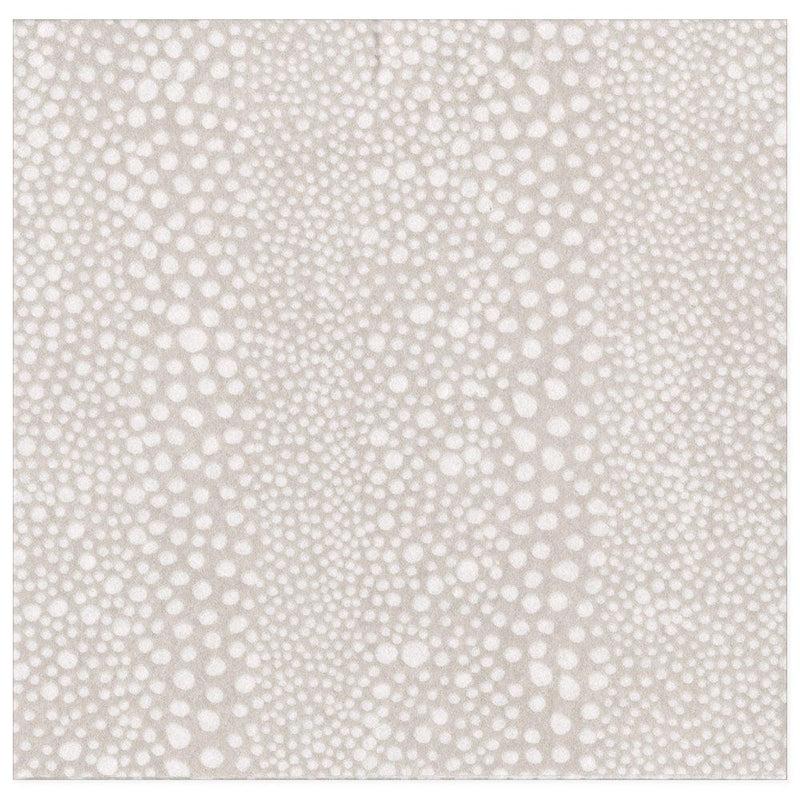 caspari Pebble Paper Linen Dinner Napkins in Grey - 12 Per Package