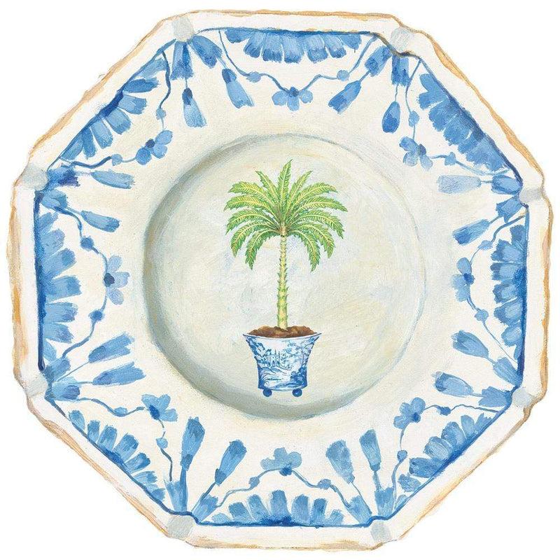 caspari Potted Palms Die-Cut Placemat - 4 Per Package