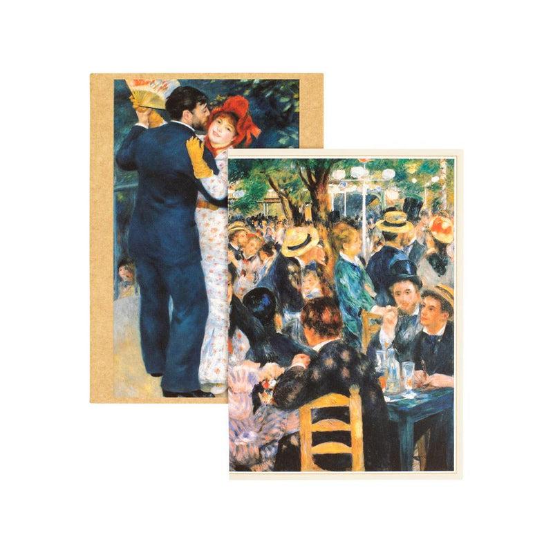 Caspari Renoir Boxed Note Cards - 8 Note Cards & 8 Envelopes