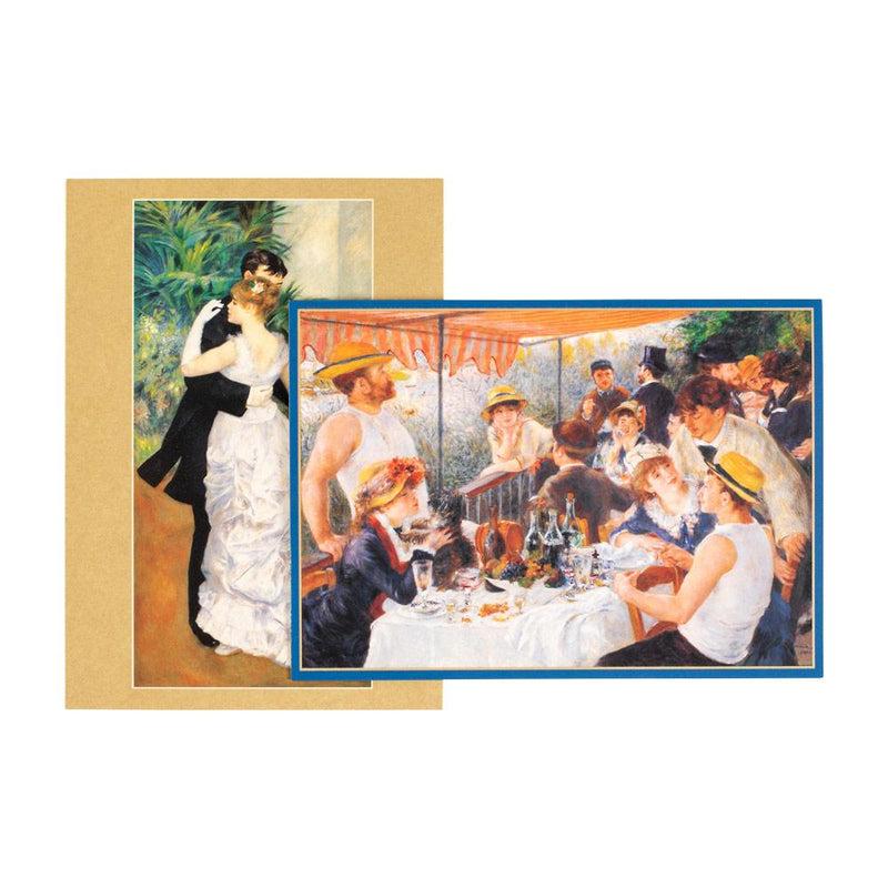 Caspari Renoir Boxed Note Cards - 8 Note Cards & 8 Envelopes