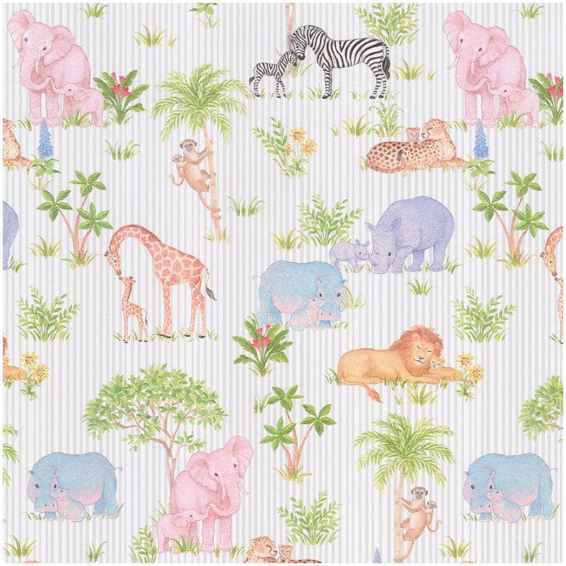Caspari Safari Baby Gift Wrapping Paper - 30 X 8 Roll