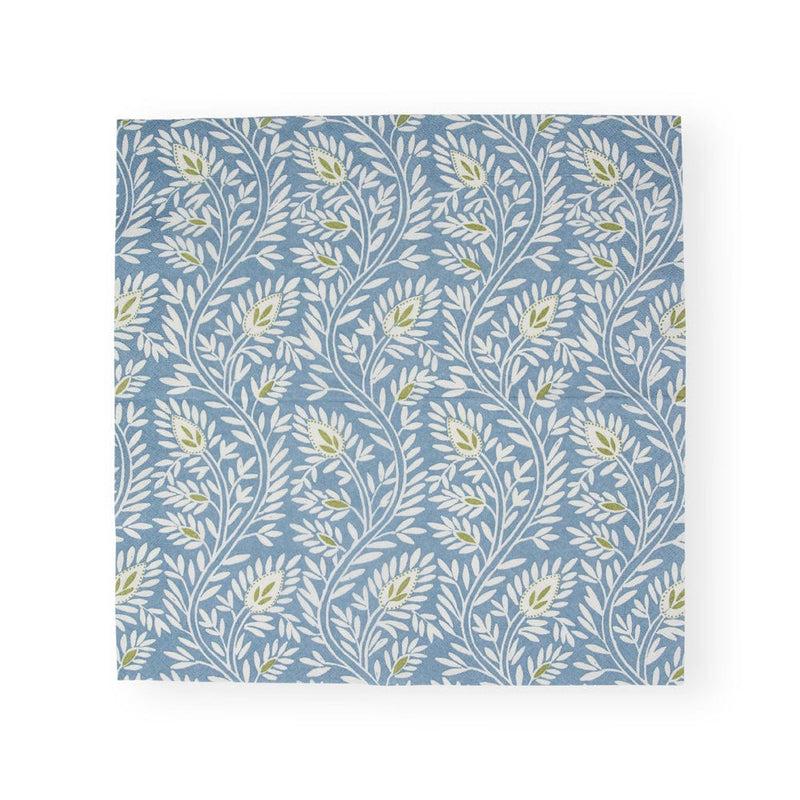 Caspari Samsara Stone Blue Luncheon Napkins - 20 Per Package