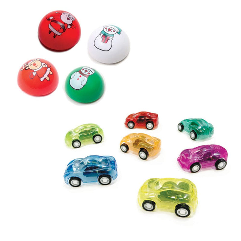 Caspari Santa Hat Cone-Shaped Celebration Christmas Crackers - 8 Per Box