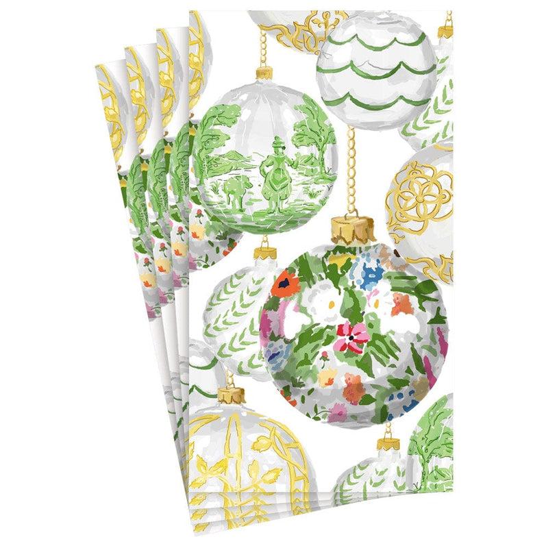 Caspari Savannah Paper Guest Towel Napkins - 15 Per Package