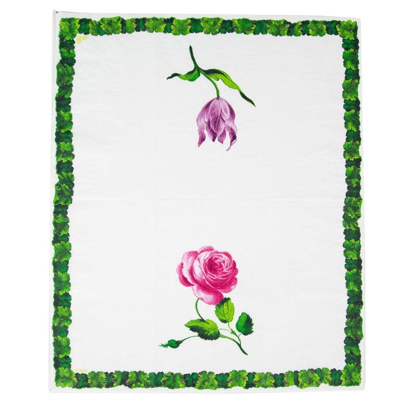 Caspari Sceaux Chic Guest Towel Napkins - 15 Per Package