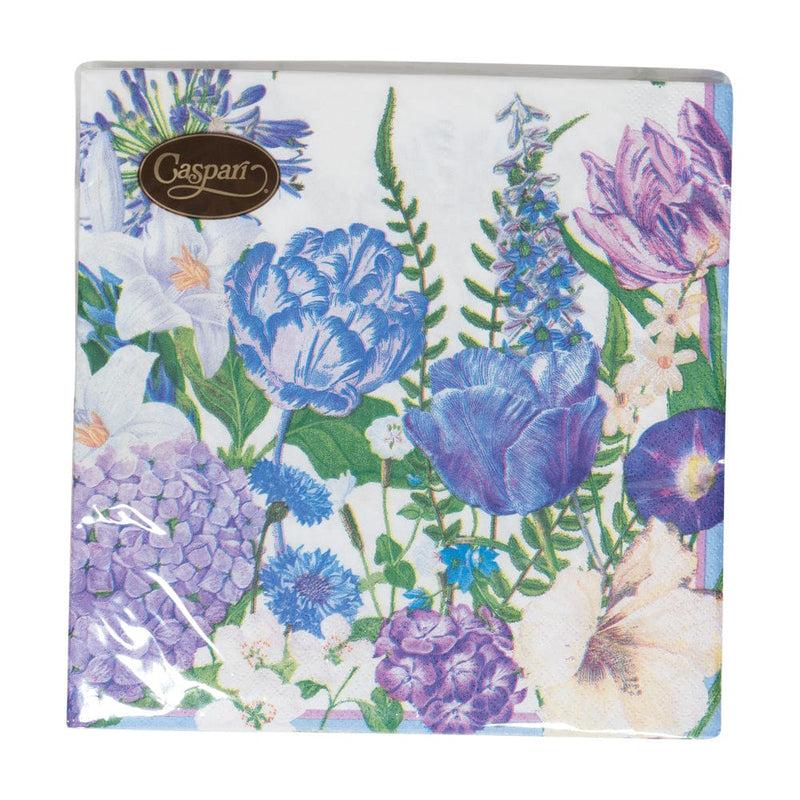 Caspari Shades Of Blue Dinner Napkins - 20 Per Package
